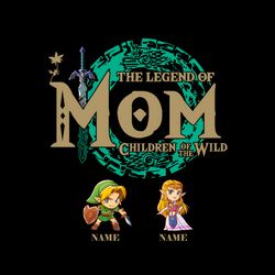 personalized zelda the legend of mom png file digital