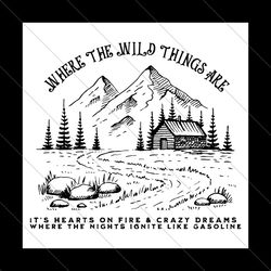 luke combs where the wild things are svg file digital