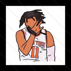 jalen brunson 11 new york knicks svg file digital