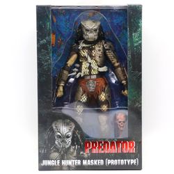 predator - 7" scale action figure - 30th anniversary jungle hunter toy gift new