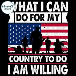 what i can do for my country to do i am willing svg