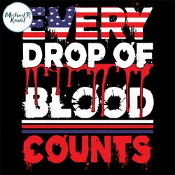 every drop of blood counts svg