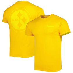 mens pittsburgh steelers 47 gold fast track tonal highlight t-shirt