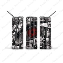 Naruto Eyes Tumbler, Anime Tumbler, Naruto Png, Naruto Tumbler Wrap, Anime Tumbler Wrap, 20 oz Tumbler