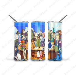 naruto study tumbler,anime tumbler, naruto png, naruto tumbler wrap, anime tumbler wrap, 20 oz tumbler, naruto wrap part