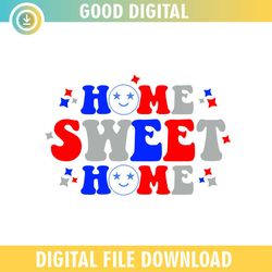 home sweet home american patriotic png