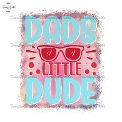 dads little dude glasses watercolor png,fathers day svg, independence day svg, 4th of july svg, memorial day svg, patrio