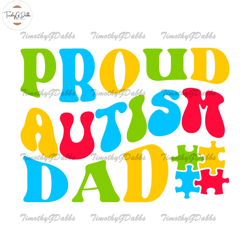 proud autism dad color puzzle design png,fathers day svg, independence day svg, 4th of july svg, memorial day svg, patri