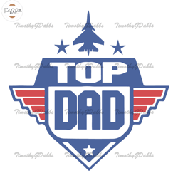 top dad svg, top gun svg, top dad clipart, top dad cricut svg