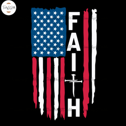 american faith flag svg, american flag svg, faith flag svg, distressed american faith flag svg