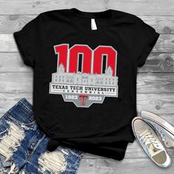 100 texas tech university centennial 1923 2023 shirt