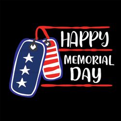 happy american memorial day svg