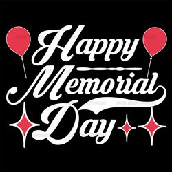 happy memorial day svg clipart