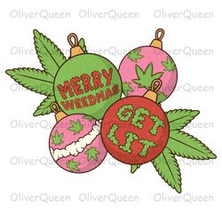 weedmas ball, christmas png, christmas weed