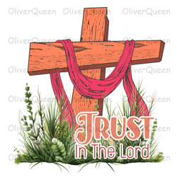 trust in the lord, christmas png, christmas png sublimation
