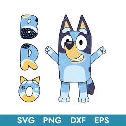 bluey brother svg, bluey family svg, bluey svg, blue, bluey character svg, bluey dog svg, buey svg, bf13