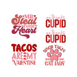 anti valentine club svg, mr steal your heart svg, pink valentine svg, funny valentine svg, happy valentine day svg, quot