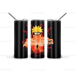 naruto tumbler 20oz design, anime tumbler, naruto png, naruto tumbler wrap, anime tumbler wrap, 20 oz tumbler