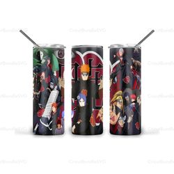 naruto wrap 20oz, anime tumbler, naruto png, naruto tumbler wrap, anime tumbler wrap, 20 oz tumbler