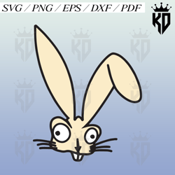 blink 182 bunny rabbit head svg logo vector digital download svg, eps, png, jpeg, dxf