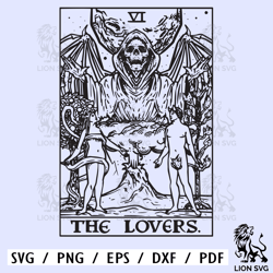 the lovers svg, the lovers tarot card svg, skeleton lovers svg, valentine skeletons svg, tarot card svg