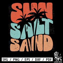 sun salt sand svg, summer vibes svg, beach vibes svg, vacation svg, beach please svg, vacay mode svg, summer vacation