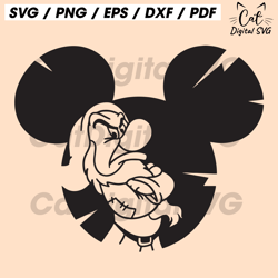 grumpy svg png clipart , cut file outline silhouette