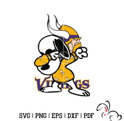 vikings snoopy svg, sport svg, football svg, football teams svg, nfl svg