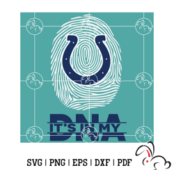 its in my dna indianapolis colts svg, sport svg, indianapolis colts svg