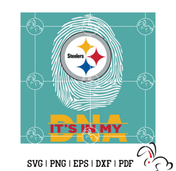 its in my dna pittsburgh steelers svg, sport svg, pittsburgh steelers