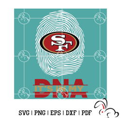 its in my dna san francisco 49ers svg, sport svg, san francisco 49ers