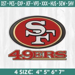 san francisco 49ers embroidery designs, nfl logo embroidery designs, nfl champions embroidery, superbowl embroidery