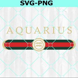 gucci aquarius svg, aquarius zodiac svg, gucci logo inspire zodiac svg, logo gucci zodiac svg, zodiac svg