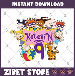 rugrats custom logo svg, rugrats logo personalized with name and age, rugrats logo personalized, logo personalizado rugr