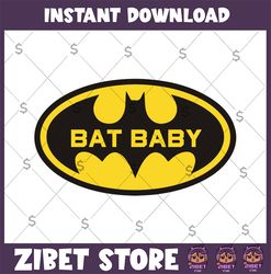 baby bat man svg, bat baby svg, dad batman svg, logo batman svg dxf png cricut silhouette