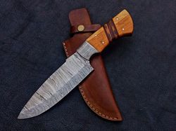 Handmade Damascus Steel Hunting Knife - C223