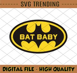 baby bat man svg, bat baby svg, dad batman svg, logo batman svg dxf png cricut silhouette