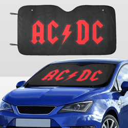 acdc car sunshade