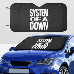 system of a down car sunshade