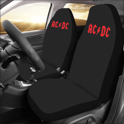 acdc car seat covers set of 2 universal size