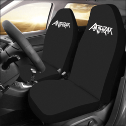 anthrax car seat covers set of 2 universal size