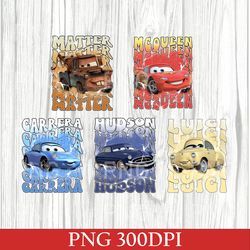 disney lightning mcqueen teams png, disney family matching png, walt disney world png, disneyland trip outfits, cars png