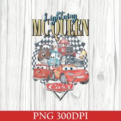 retro lightning mcqueen png, disney cars png, cars land png, cars birthday png, disney family vacation png, disney gifts