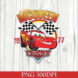 vintage lightning mcqueen png, retro disney cars png, disney car pixar png, mcqueen 1977, disney cars land png, cars png