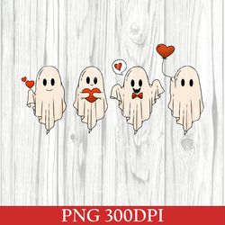 valentine day png, valentines day party png, valentines ghost png, cute ghost png, valentines gift, spooky valentines