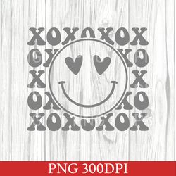 cute love happy face png, xoxo png, love heart png, heart eyes happy face, heart png, smile png, valentines day png
