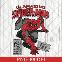 disney the amazing spider man png, marvel avengers png, vintage spiderman comic png, spider man png, mcu fans gift png