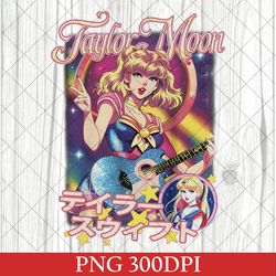 taylor moon png, anime cartoon png, swift png, moon scout, swiftie plus size, swiftie gift for mom, eras karma midnights