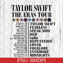 taylor era tour album png, retro taylor the era tour png, eras tour png, swiftie merch for fans png, concert outfit png