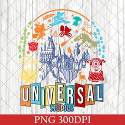 retro universal studios family matching png, universal family vacation, universal jurassic hp matching png, disney trip